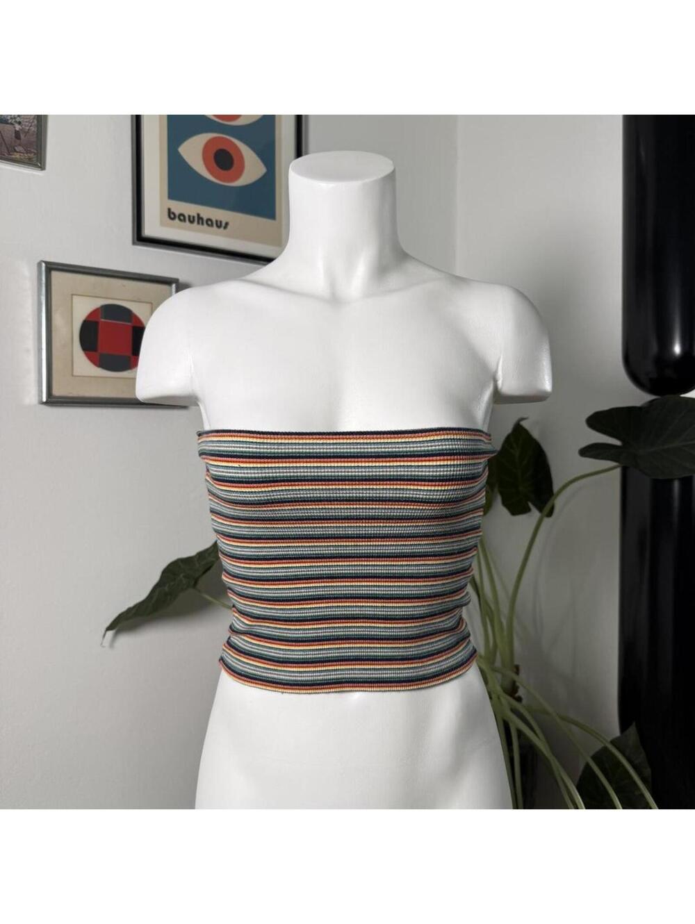 Brandy Melville Women's Multi Crop-top
